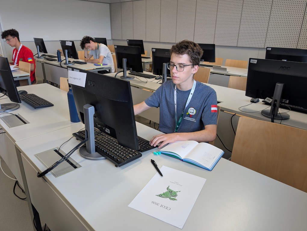 Teilnehemer beim Wettbewerb