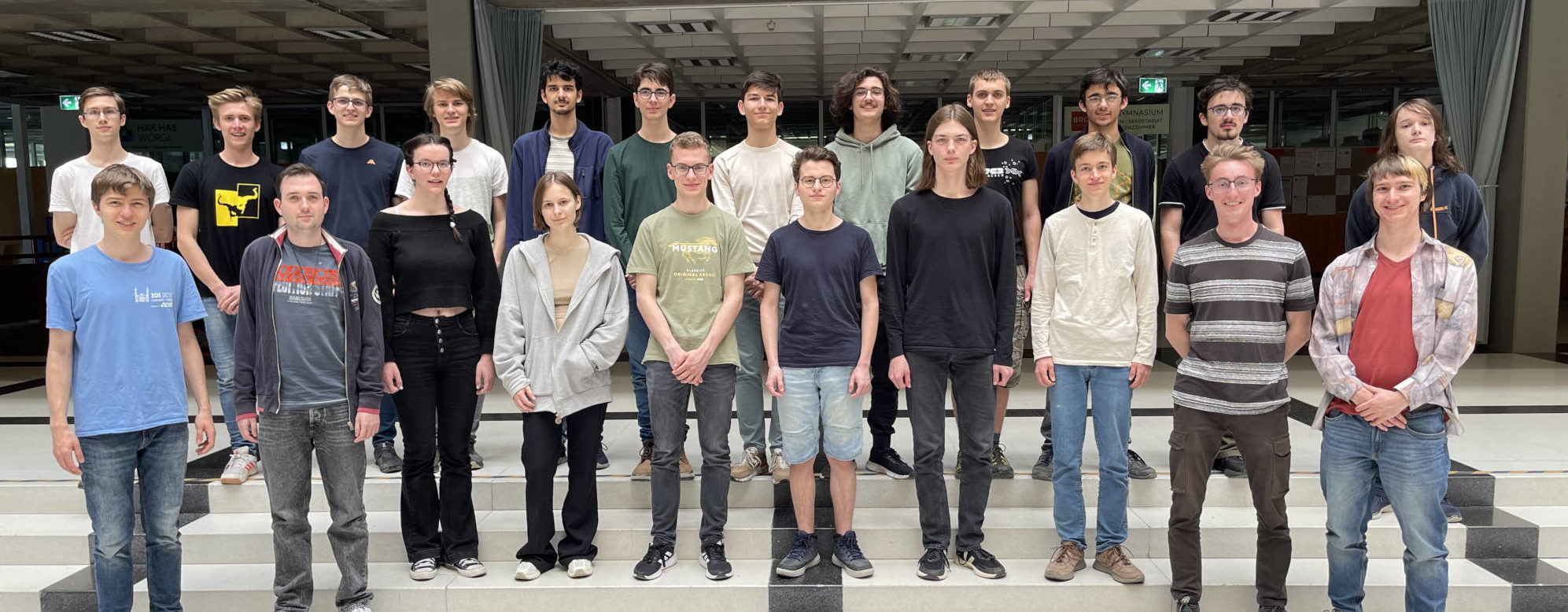 Bild Teilnehmer:innen nach Bundesbewerb 2022