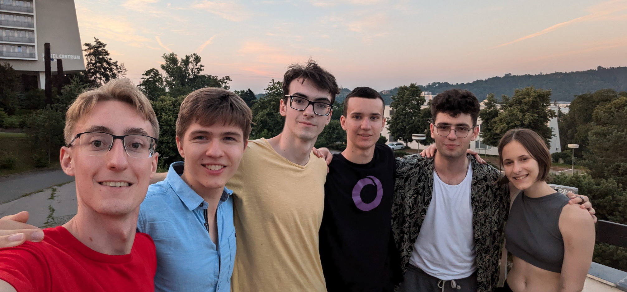 Bild CEOI 2024 zusammen mit deutschem Team